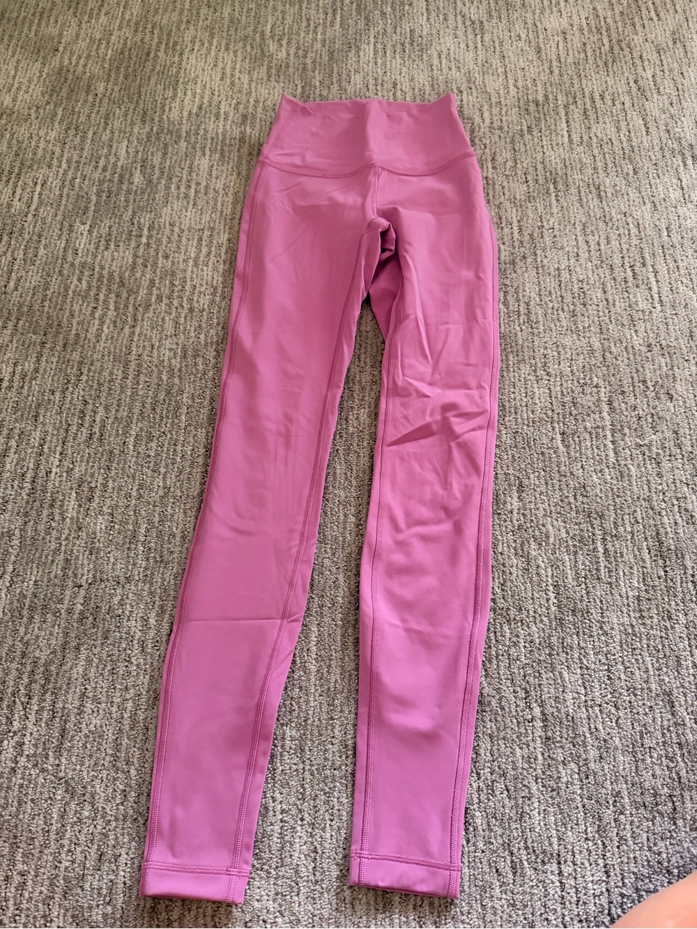Lululemon High-Waist Pink Active Leggings